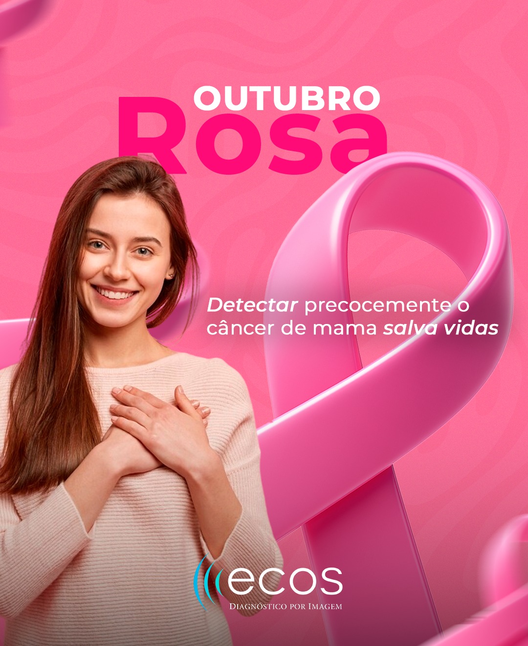 Outubro Rosa chegou ao fim, mas o cuidado com a saúde continua. 🌸
👉 Mamografia e exames preventivos devem fazer parte da sua rotina.
Não espere o próximo outubro para se cuidar — faça isso por você hoje. 💗

📲 Agende sua mamografia pelo WhatsApp.
#ECOS #OutubroRosa #SaúdeDaMulher #Mamografia #Prevenção #CuidarÉViver #CampanhaRosa #DetecçãoPrecoce #Dracena

📍 Av. Presidente Vargas, 1069 – Centro, Dracena/SP
☎️ (18) 3821-3806 | (18) 3821-3807
📱 WhatsApp: (18) 99691-8134